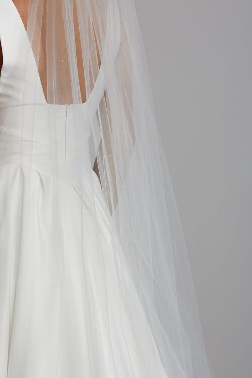 Vinka Design Bridal Accessories - Bridal veil - Alessandra - custom made veil available from Vinka Design Auckland bridal store.
