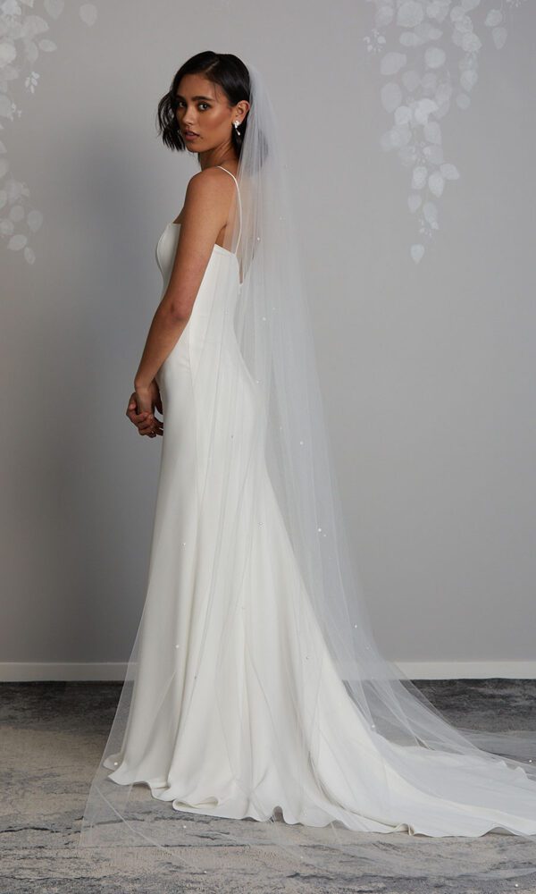 Vinka Design Bridal Accessories - Bridal veil - Adele - custom made veil available from Vinka Design Auckland bridal store.