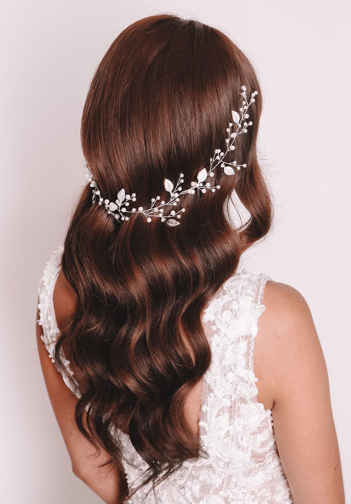 Bridal Accessories | Sage Hair Vine Headpiece | Vinka Design