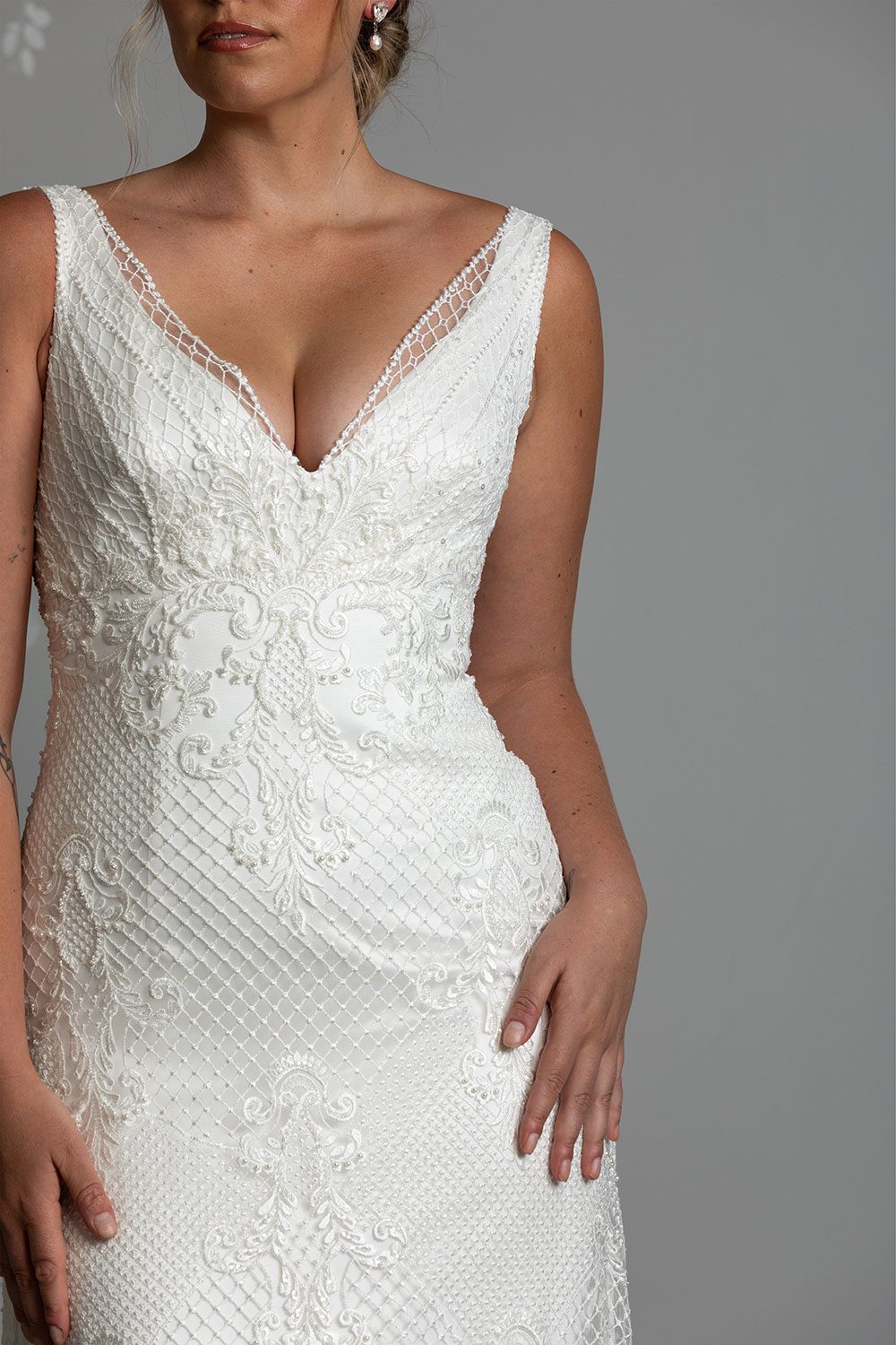Michelle Wedding Dress by Vinka Design 4