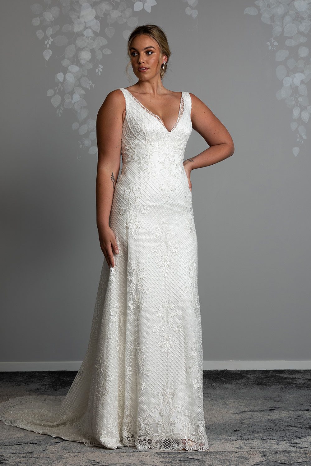 Michelle Wedding Dress by Vinka Design 7