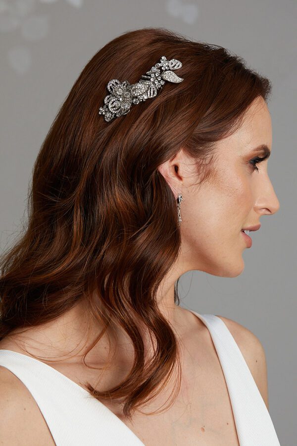 Vinka Design Bridal Accessories - Bridal headpiece - Freya - custom made headpiece available from Vinka Design Auckland bridal store.