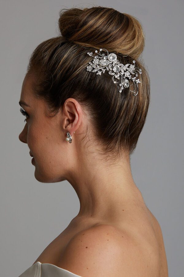 Vinka Design Bridal Accessories - Bridal headpiece - Persephone - custom made headpiece available from Vinka Design Auckland bridal store.